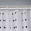 Sealskin Shower Curtain Speckles 180 cm Black 233601319