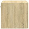 vidaXL Wall Cabinet Sonoma Oak 50x42.5x40 cm Engineered Wood