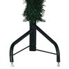 vidaXL Corner Artificial Christmas Tree Green 240 cm PVC and Metal
