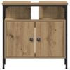 vidaXL Bathroom Furniture Set 4 pcs Artisan Oak Engineered Wood