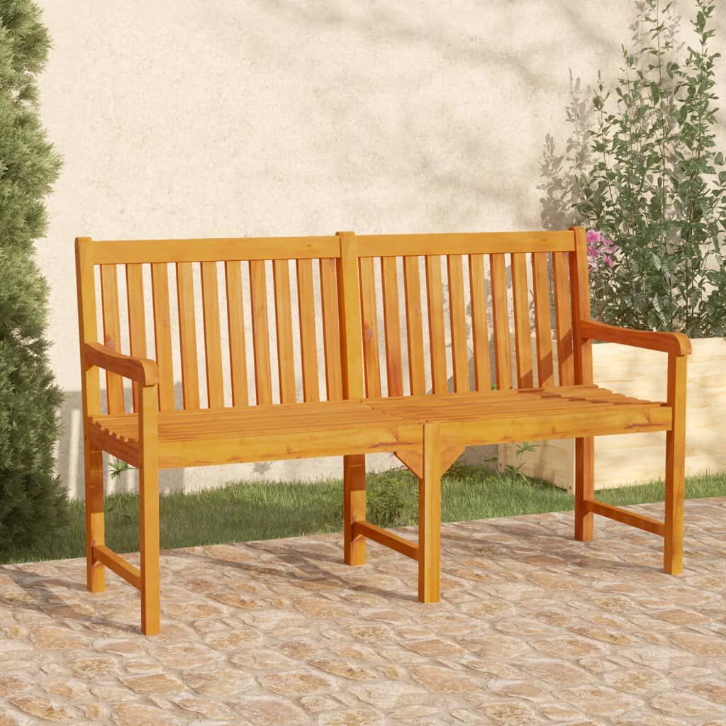 vidaXL Garden Bench 150 cm Solid Acacia Wood vidaXL