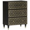 vidaXL Side Cabinet 60x33x75 cm Solid Wood Mango