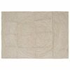 vidaXL Area Rugs Rectangular Natural and White 120 x 170 cm Jute