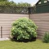 vidaXL Root Barrier Black 0.7 x 10 m Polyethylene