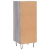 vidaXL Sideboard Grey Sonoma 34.5x34x90 cm Engineered Wood