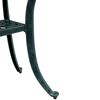 vidaXL Garden Table Green &Oslash;48x53 cm Cast Aluminium