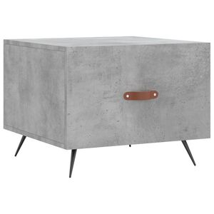 vidaXL Coffee Table Concrete Grey 50x50x40 cm Engineered Wood