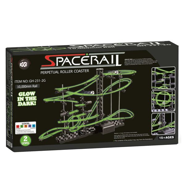 United Entertainment Marble Toy Roller Coaster Spacerail