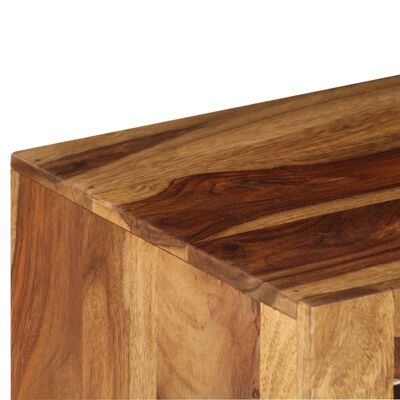 vidaXL TV Cabinet Solid Sheesham Wood 80x30x40 cm