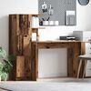vidaXL Desk 2 pcs Old Wood