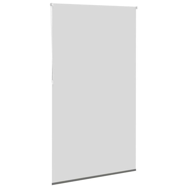 vidaXL Roller Blind Blackout Grey 120x210 cm Fabric Width 116.6 cm Polyester