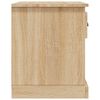 vidaXL Bedside Cabinet Sonoma Oak 39x39x47.5 cm Engineered Wood