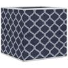 vidaXL Foldable Storage Boxes 4 pcs Blue 32x32x32 cm Non-woven Fabric