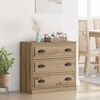 vidaXL Sideboard Artisan Oak 70 x 35.5 x 67.5 cm Engineered Wood