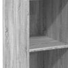 vidaXL Highboard Grey Sonoma 30x41x124 cm Engineered Wood