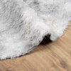 vidaXL Shaggy Rug High Pile NAVARRA Silver Grey 120x120 cm Polyester