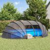 vidaXL Pool Tent Dome Transparent 640 x 432 x 205 cm