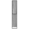 vidaXL Tall Cabinets 2 pcs Grey Sonoma 79 x 36 x 200 cm