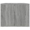 vidaXL Coffee Table Grey Sonoma 80x50x40 cm Engineered Wood