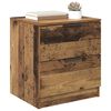 vidaXL Bedside Cabinet 2 pcs Old Wood 45 x 39 x 50cm Engineered Wood