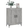 vidaXL Sideboard Grey Sonoma 69.5x34x90 cm Engineered Wood