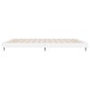 vidaXL Bed Frame without Mattress High Gloss White 120x200 cm