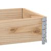 vidaXL Garden Planter 100x50 cm Solid Pine Wood