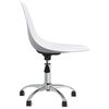 vidaXL Swivel Office Chair White PP