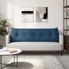 vidaXL Back Pillow Blue 160 x 24 x 50 cm Fabric