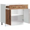 vidaXL Kitchen Base Cabinet Kalmar Old Wood Engineered Wood