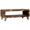 vidaXL Coffee Table Multicolour 90 x 50 x 35 cm Solid Reclaim Wood