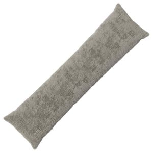 vidaXL Cushion Cover HEERLEN Light Grey 40 x 145 cm Faux Rabbit Fur
