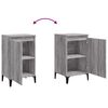 vidaXL Bedside Cabinet Grey Sonoma 40x35x70 cm Engineered Wood