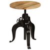 vidaXL Bar Table Solid Mango Wood 60x(76-110) cm