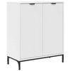 vidaXL Sideboard White 69.5 x 33 x 82 cm Engineered Wood