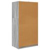 vidaXL Cabinet Manual Grey Sonoma 79.5 x 49 x 156 cm Engineered Wood