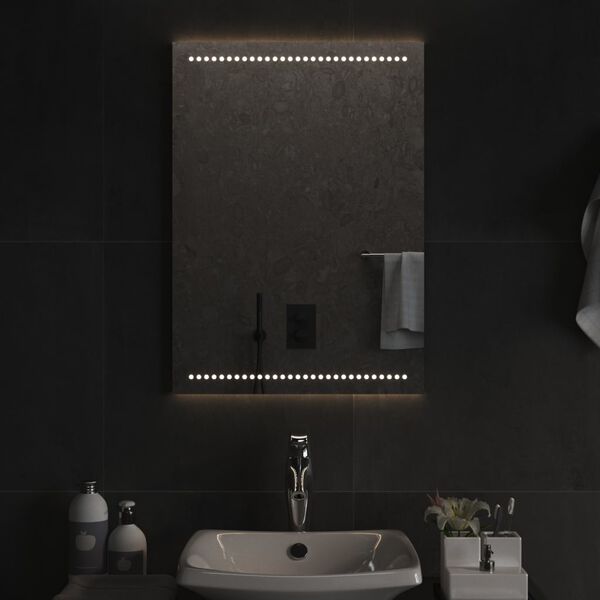 vidaXL LED Bathroom Mirror 50x70 cm