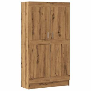 vidaXL Book Cabinet Artisan Oak 82,5x30,5x150 cm Engineered Wood