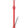 vidaXL Acrow Prop Red 180 x 12.5 x 12.5 cm Steel with a Painted Finish