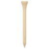 vidaXL Golf Tees 1000 pcs 83 mm Bamboo