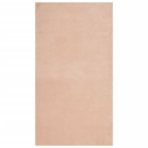 vidaXL Rug HUARTE Short Pile Soft and Washable Blush 60x110 cm