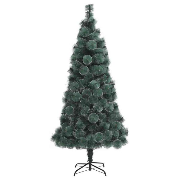 vidaXL Artificial Pre-lit Christmas Tree with Ball Set Green 180 cm