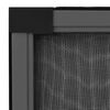 vidaXL Extendable Insect Screen for Windows Anthracite (100-193)x75 cm