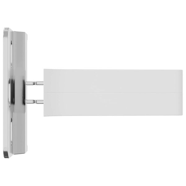 vidaXL Cabinet Hanging Bracket 261 pcs White 70 x 48 x 19 mm