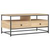 vidaXL Coffee Table Sonoma Oak 100x51x45 cm Engineered Wood