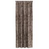 vidaXL Velvet Curtains 2 pcs Cappuccino 245 x 140 cm Velvet
