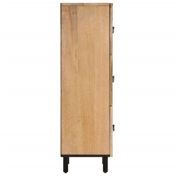 vidaXL Side Cabinet 40x33x110 cm Solid Wood Mango