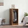 vidaXL Wardrobe with Shelf with Storage Old Wood 41 x 48 x 102 cm