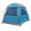 vidaXL Family Tent Igloo 6-Person Blue Waterproof