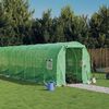 vidaXL Greenhouse with Steel Frame Green 12 m&sup2; 6x2x2 m